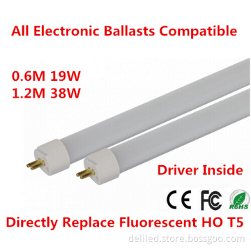1.2m 38W LED T5 Tube Directly Replace 54W Ho T5
